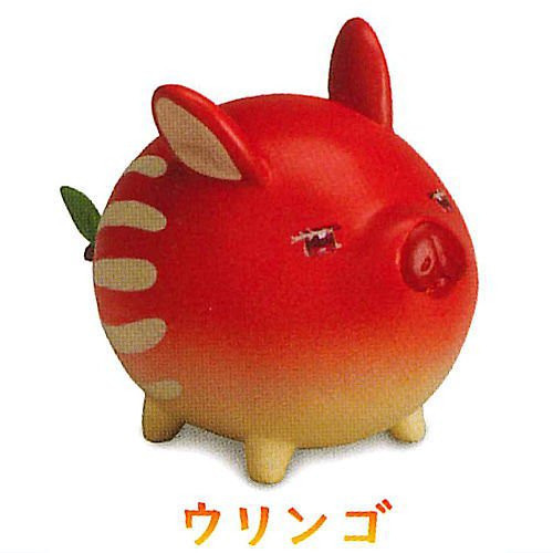 1A281『現貨』動物愛好系列-水果妖精造型公仔 Standstones 扭蛋 轉蛋 