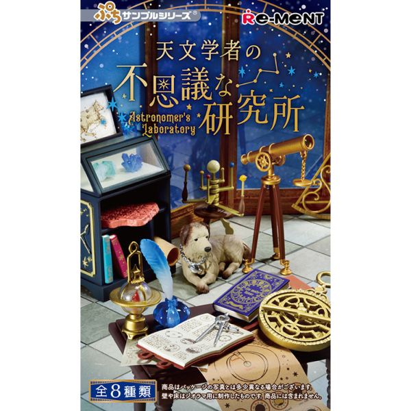 R46『現貨』天文學家的不可思議研究所 RE-MENT 盒玩 