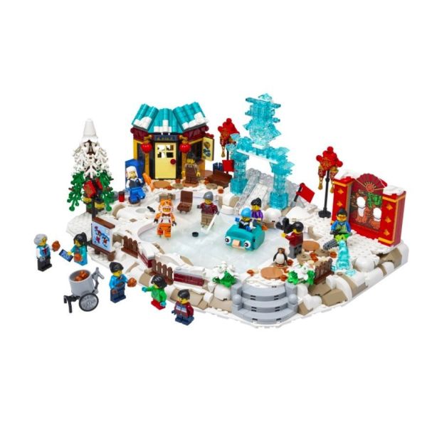 『現貨』LEGO 80109 Chinese Trad. Fest.新春冰上遊 盒組 