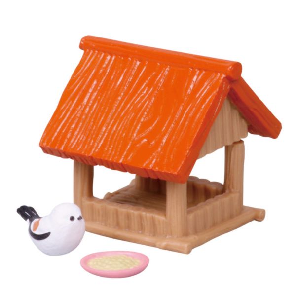 4A690『現貨』銀喉長尾山雀與巢箱P2 Tarlin 扭蛋 轉蛋 