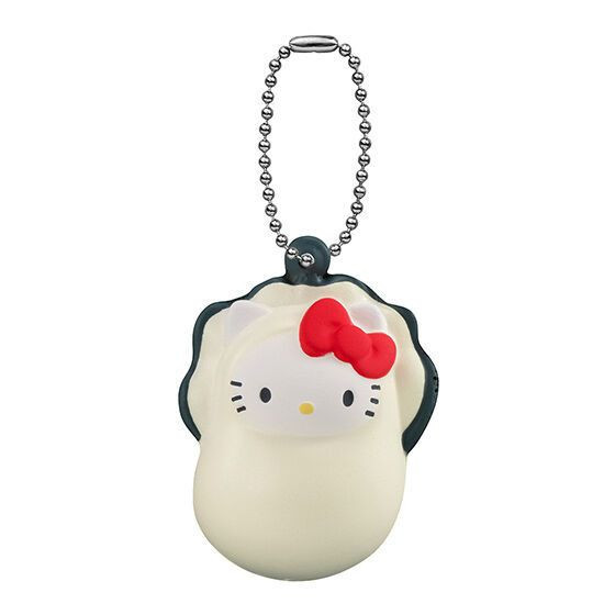4A792『現貨』三麗鷗牡蠣捏捏公仔吊飾 BANDAI 扭蛋 轉蛋 