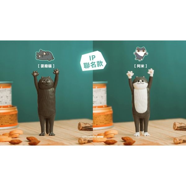 T073『現貨』貓的抱抱 路遙圓創 扭蛋 轉蛋 