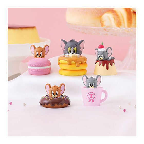 4A129『現貨』湯姆貓與傑利鼠嚼嚼躲貓貓公仔P2 BANDAI 扭蛋 轉蛋 