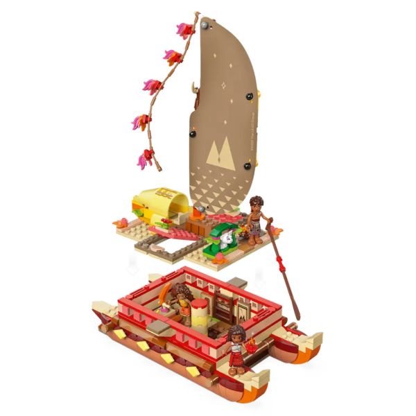 『現貨』LEGO 43270 Disney-莫娜的冒險獨木舟 盒組 