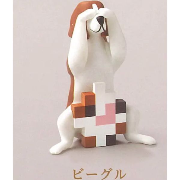 4A849『現貨』馬賽克狗狗 Bright Link 扭蛋 轉蛋 