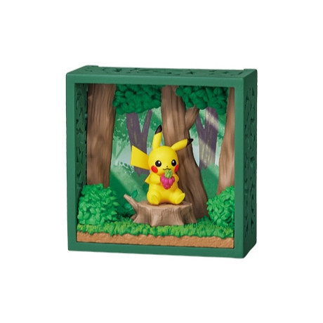 R213『現貨』寶可夢框架深綠之森 RE-MENT 盒玩 