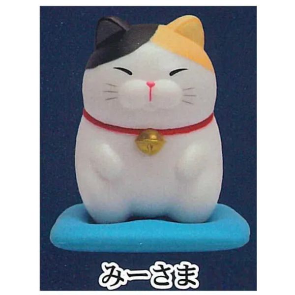 3A912『現貨』鬍鬚饅頭貓正坐公仔P3 AMUSE 扭蛋 轉蛋 