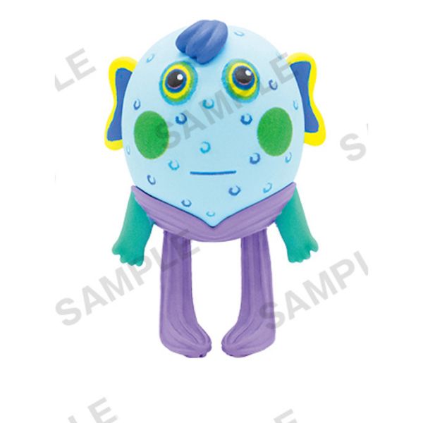 2A325『現貨』Nanja Monja卡牌遊戲角色公仔吊飾-綠版v BUSHIROAD 扭蛋 轉蛋 