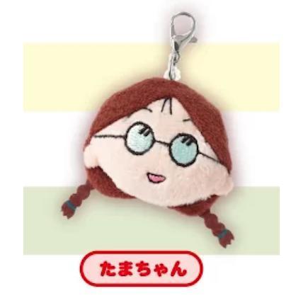 5A346『現貨』櫻桃小丸子玩偶大頭吊飾  夢屋  扭蛋   轉蛋 