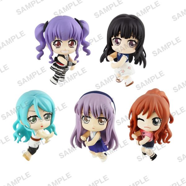 egb360『現貨』少女樂團派對充電線公仔-Roselia篇 扭蛋 轉蛋 