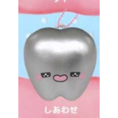 3A976『現貨』捏捏牙齒吊飾P2 NIC 扭蛋 轉蛋 