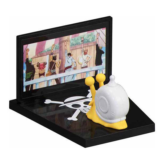 1A350『現貨』航海王電影名場景電話蟲投影燈 BANDAI 扭蛋 轉蛋 