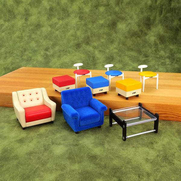 2A102『現貨』KARIMOKU復古家具模型P3 Kenelephant 扭蛋 轉蛋 