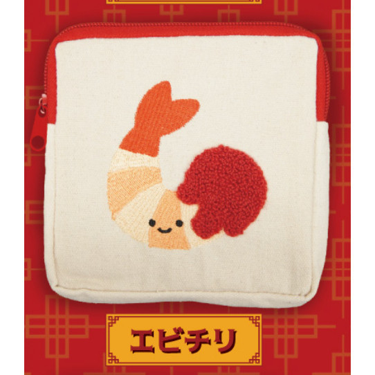 3A868『現貨』笑咪咪中華料理小物包 Qualia 扭蛋 轉蛋 