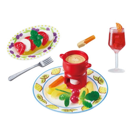 R264『現貨』袖珍街角的義式餐廳 RE-MENT 盒玩 