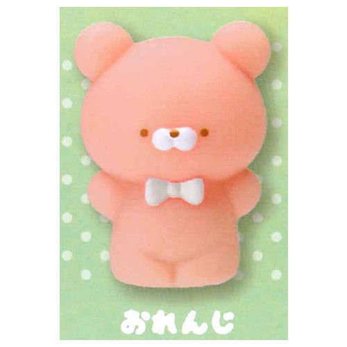 egb365『現貨』裝傻熊軟膠公仔-淺色篇 扭蛋 轉蛋 