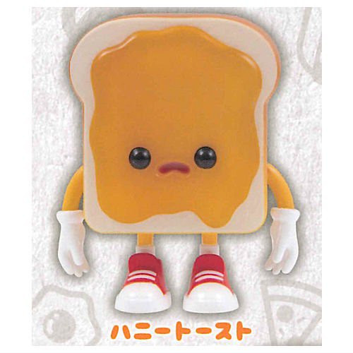 1A562『現貨』吐司麵包男孩公仔 Qualia 扭蛋 轉蛋 