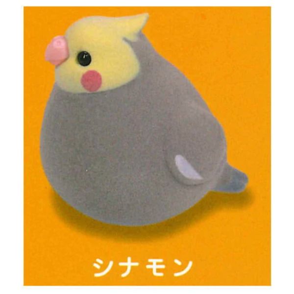 1A918『現貨』mochi mochi 鳥兒植絨軟膠公仔P3 J.DREAM 扭蛋 轉蛋 