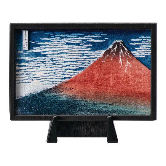 5A910『現貨』 葛飾北齋3D畫作擺飾   BANDAI  扭蛋   轉蛋 