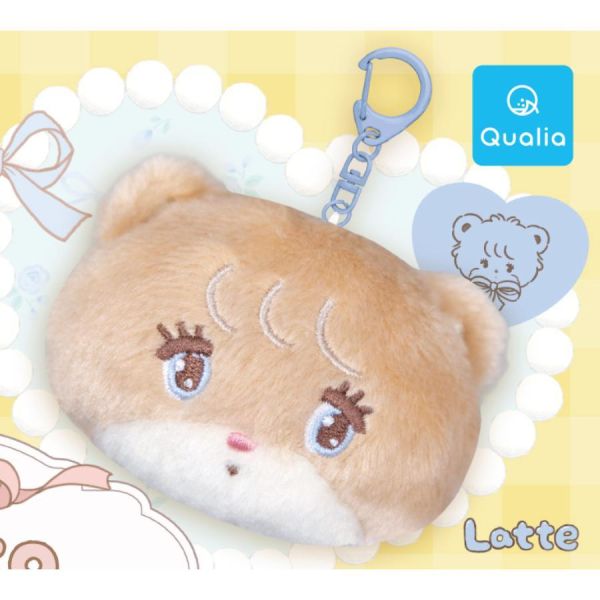 5A300『現貨』mikko characters大臉玩偶匙圈  Qualia  扭蛋   轉蛋 