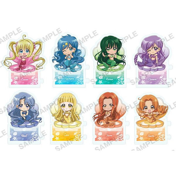 1A346『現貨』真珠美人魚連接壓克力立牌 BUSHIROAD 扭蛋 轉蛋 