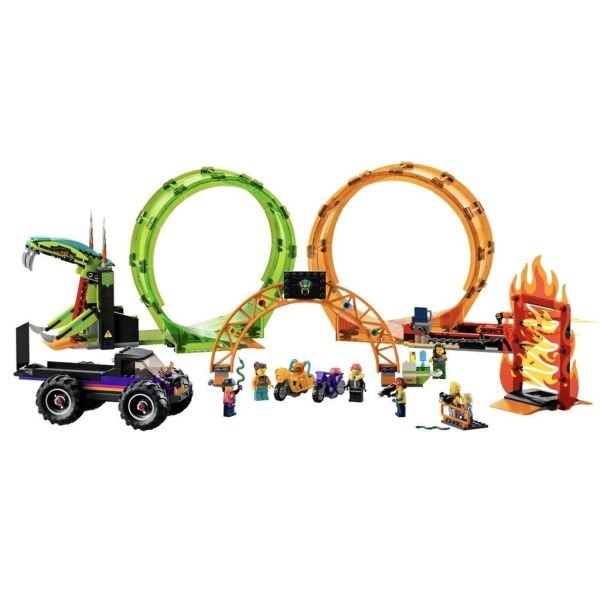 『現貨』LEGO 60339 City-雙重環形跑道競技場 盒組 