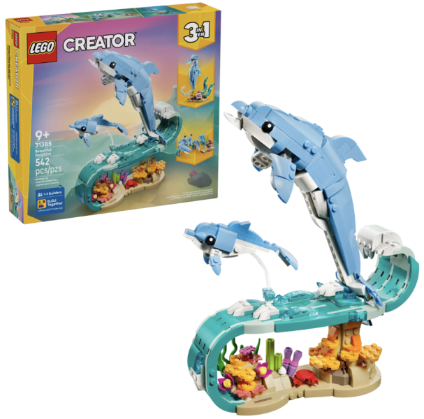 『現貨』LEGO 31385 Creator 海洋動物：美麗海豚  盒組 
