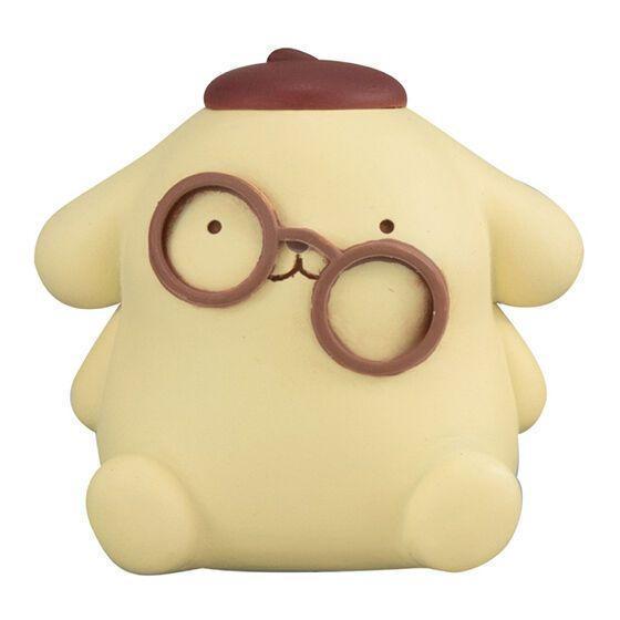 6A041『現貨』三麗鷗戴眼鏡公仔 BANDAI  扭蛋   轉蛋 