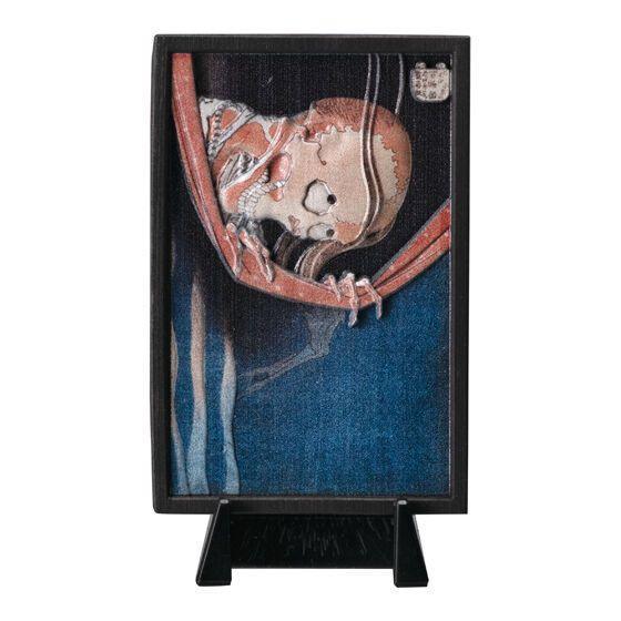 5A910『現貨』 葛飾北齋3D畫作擺飾   BANDAI  扭蛋   轉蛋 