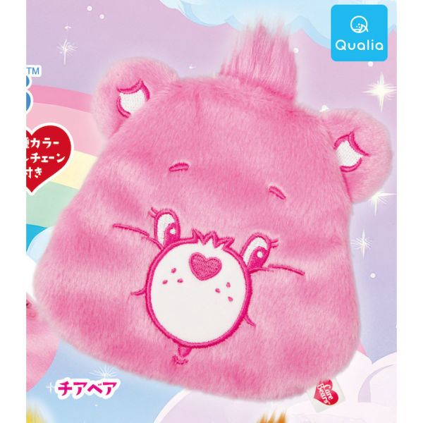 4A536『現貨』Care Bears大臉小物包 Qualia 扭蛋 轉蛋 