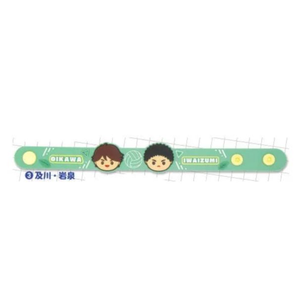 5A179『現貨』排球少年軟膠手環  K2 STATION  扭蛋   轉蛋 