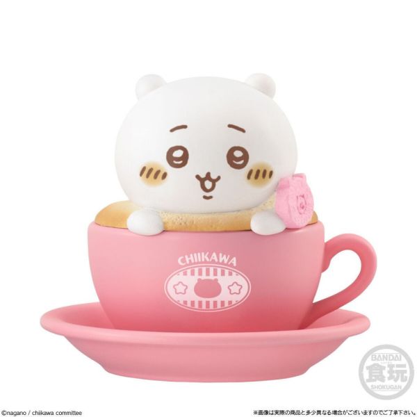 R335『現貨』吉伊卡哇焦糖下午茶杯公仔 BANDAI 盒玩 