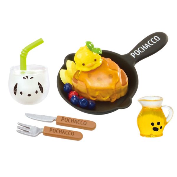 R222『現貨』稍微繞道的帕恰狗咖啡場景組 RE-MENT 盒玩 