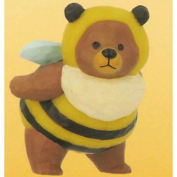 1A811『現貨』木雕蜜蜂熊 ToysCabin 扭蛋 轉蛋 