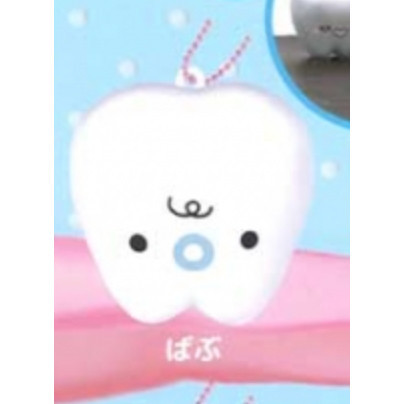 3A976『現貨』捏捏牙齒吊飾P2 NIC 扭蛋 轉蛋 