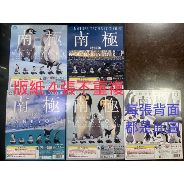 1A266『現貨』NTC圖鑑-南極大陸生命紀行 特別篇 IKIMON 扭蛋 轉蛋 