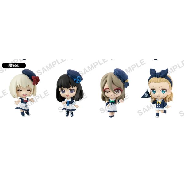 2A946『現貨』黑白扭蛋名片架-莉可麗絲 BUSHIROAD 扭蛋 轉蛋 