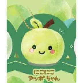 5A414『現貨』蘋果玩偶吊飾  YELL  扭蛋   轉蛋 