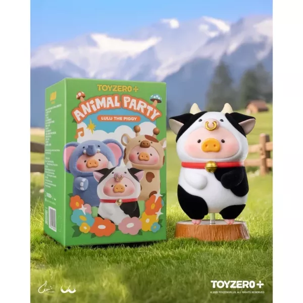 R296『現貨』 罐頭豬LuLu 動物派對系列 Toyzeroplus 盒玩 盲盒 