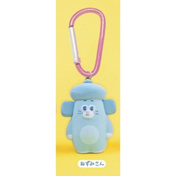 5A780『現貨』胡子碰碰植絨造型吊飾   Bright link  扭蛋   轉蛋 