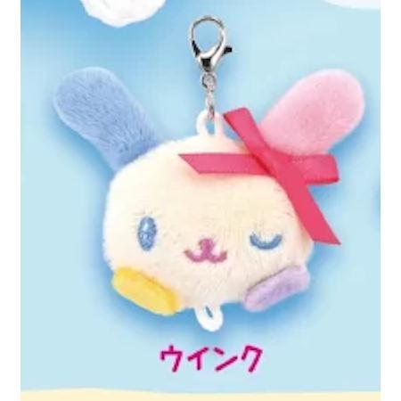 5A896『現貨』  花小兔玩偶大頭吊飾  夢屋  扭蛋   轉蛋 