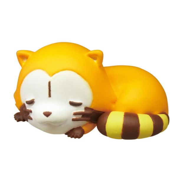 2A243『現貨』世界名作劇場 小浣熊睡眠公仔 T-ARTS 扭蛋 轉蛋 