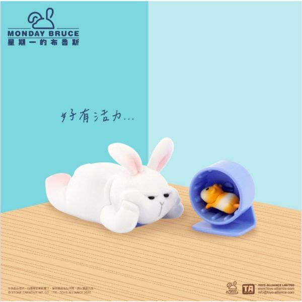 R274『現貨』星期一的布魯斯P7 待在家就不想出門 盒玩 盲盒 