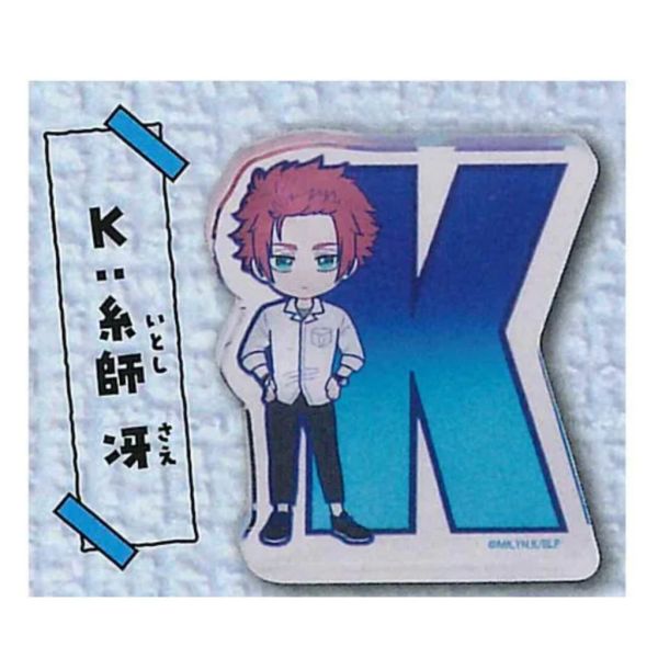 2A612『現貨』藍色監獄人物FONT壓克力 Standstones 扭蛋 轉蛋 