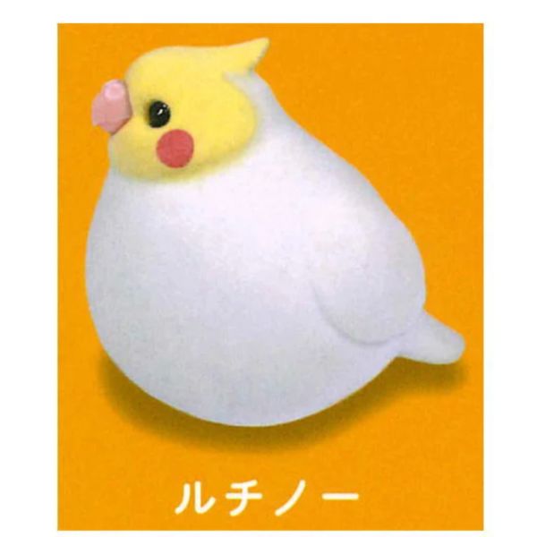 1A918『現貨』mochi mochi 鳥兒植絨軟膠公仔P3 J.DREAM 扭蛋 轉蛋 