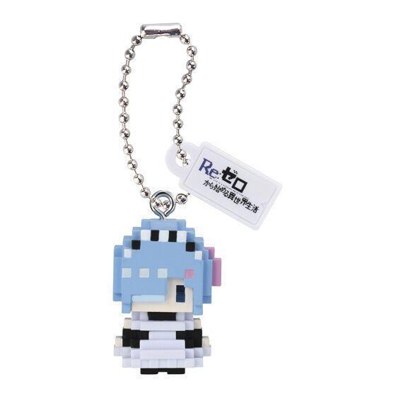 6A429『現貨』從零開始的異世界生活像素公仔吊飾   BANDAI 扭蛋 轉蛋 