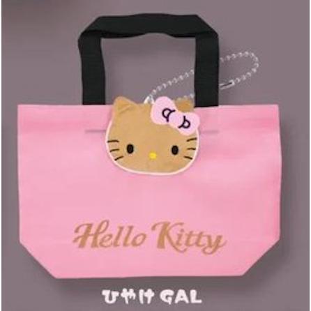 6A149『現貨』Hello Kitty收納托特包  夢屋  扭蛋   轉蛋 
