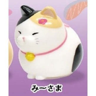 4A333『現貨』鬍鬚饅頭貓軟膠公仔P3 AMUSE 扭蛋 轉蛋 