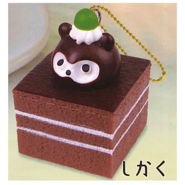 3A045『現貨』狸貓造型蛋糕吊飾P2 J.DREAM 扭蛋 轉蛋 