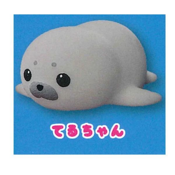 2A505『現貨』軟萌小海豹植絨公仔 AMUSE 扭蛋 轉蛋 